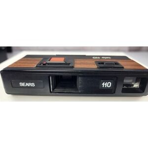 Sears Tele 110 Camera Vintage Photography Photo